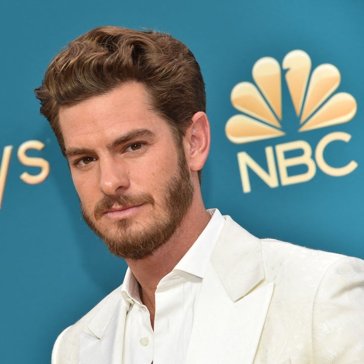Andrew Garfield Wows in White Suit at 2022 Emmy Awards