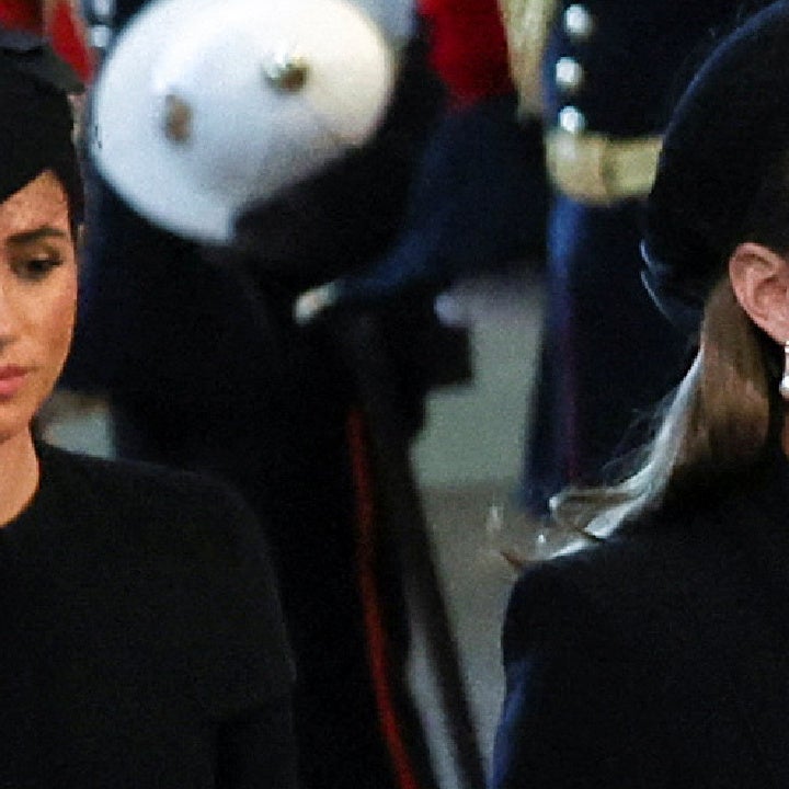 Meghan Markle & Kate Middleton Honored Queen Elizabeth at Her Service