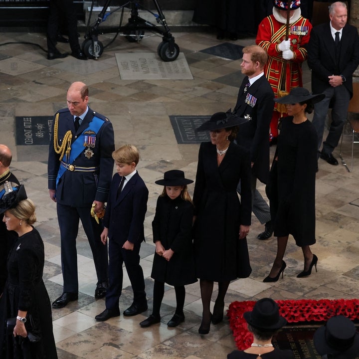 Queen Elizabeth's Funeral: Harry, Meghan Reunite With William, Kate