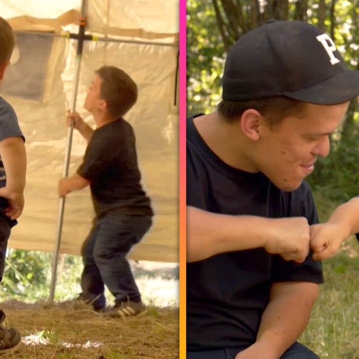 'Little People, Big World': Zach's Son Jackson Reluctantly Helps Him Build a Tent (Exclusive) 