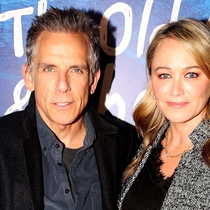 Ben Stiller and Christine Taylor Make Rare Appearance With 21YearOld(01)