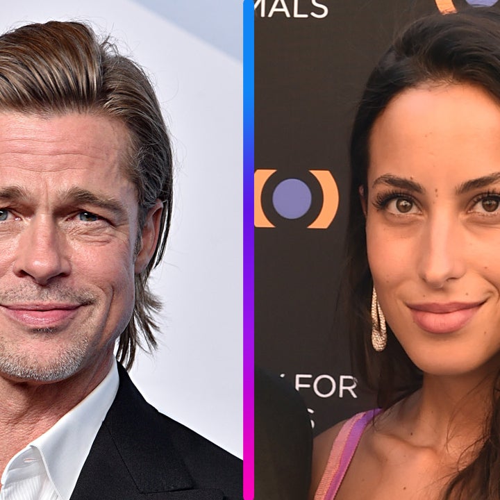 Brad Pitt Spotted With Paul Wesley's Ex Ines de Ramon at Bono Concert