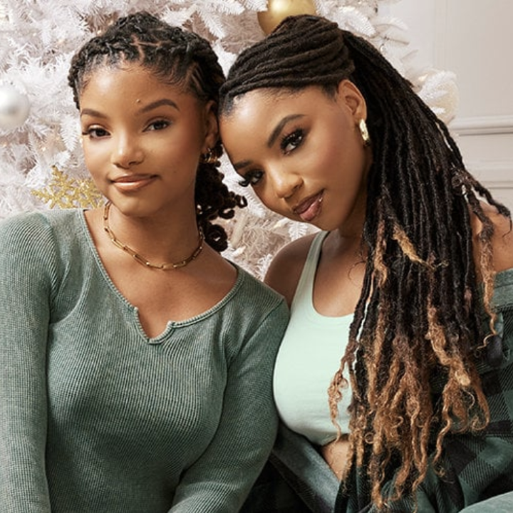 Chloe and Halle Bailey Share Their Favorite Cozy Gifts from VS PINK