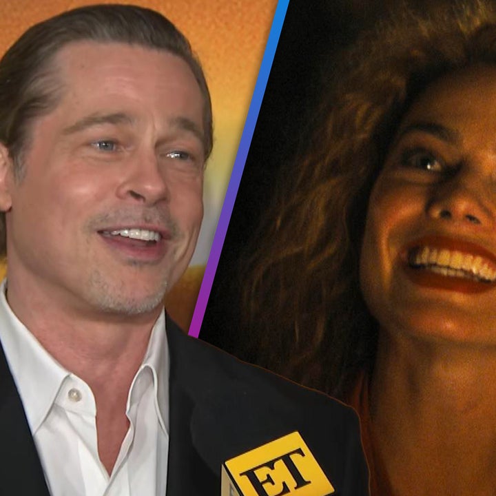 Brad Pitt Sets Record Straight About 'Babylon' Kiss With Margot Robbie