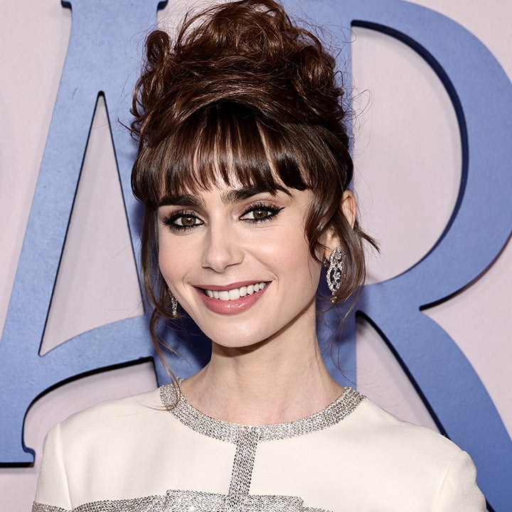 Lily Collins Reveals the Real Way She Got Her 'Emily in Paris' Bangs
