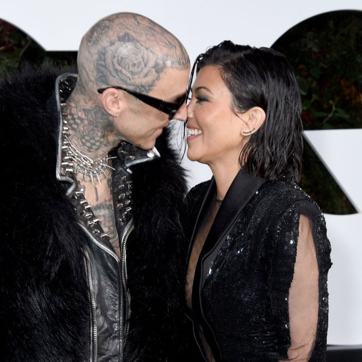 Travis Barker Gets Tattoo of Wife Kourtney Kardashian's Eyes