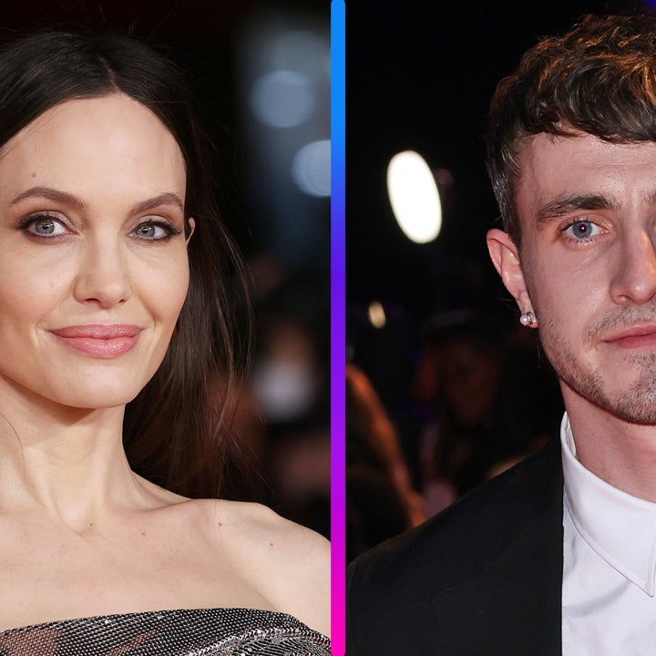 Angelina Jolie, 'Normal People' Star Paul Mescal Hang Out in London