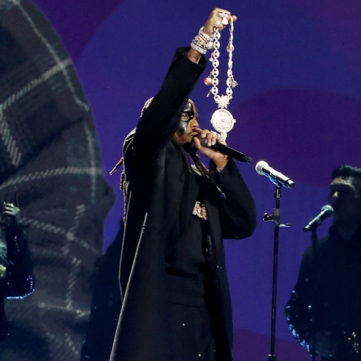 Quavo Pays Tribute to Takeoff at the GRAMMYs With Performance