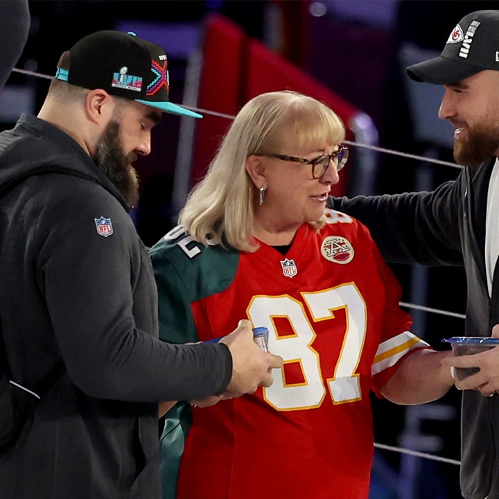 Travis and Jason Kelce's Mother, Donna, Shares Her Super Bowl Outfit