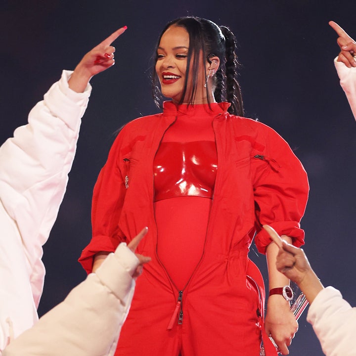 Rihanna Is Pregnant, Debuts Baby Bump During Super Bowl Halftime Show