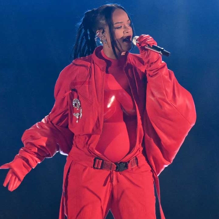 Rihanna Performs Medley of Biggest Hits During Super Bowl Performance
