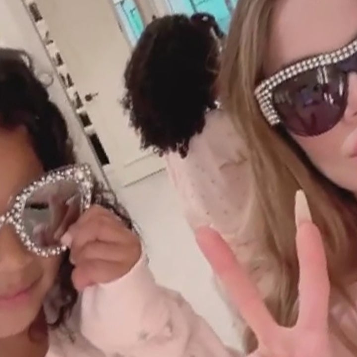 Khloe Kardashian Twins With Daughter True in Matching Dresses: PICS!