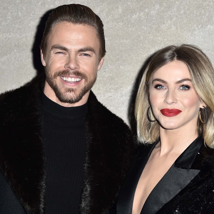 Derek Hough Reacts to Sister Julianne's New Role as 'DWTS' Host