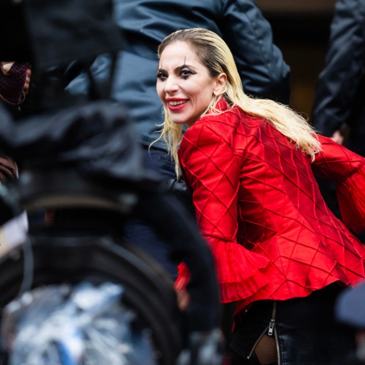 Lady Gaga Looks Defiant as Harley Quinn While Filming 'Joker' Sequel