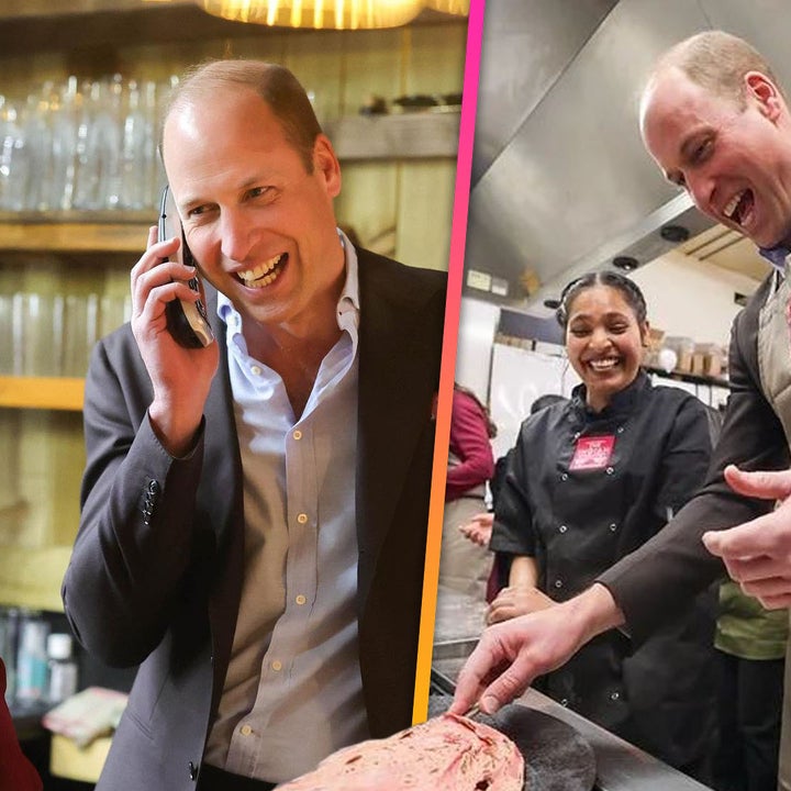 See Prince William Crack Up While Posing as a Restaurant Worker