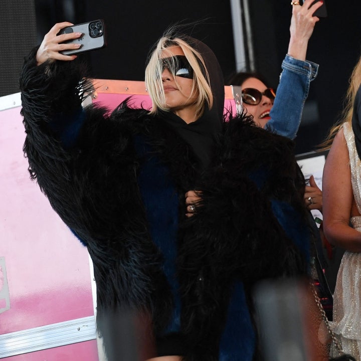 Kourtney Kardashian Attends Her 'First Blink-182' Show at Coachella