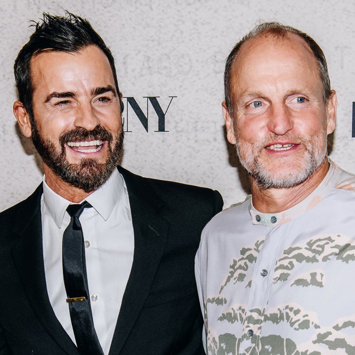 Justin Theroux on His Bromance With Woody Harrelson (Exclusive)