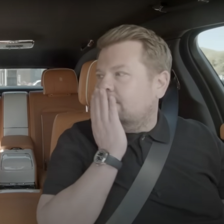 James Corden Replaces the Kardashians' Assistants, Scrapes Kim's Car