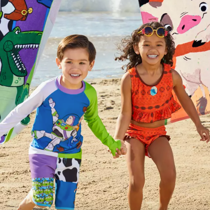 Save 20% on Disney-Themed Swimsuits for Kids to Wear This Summer