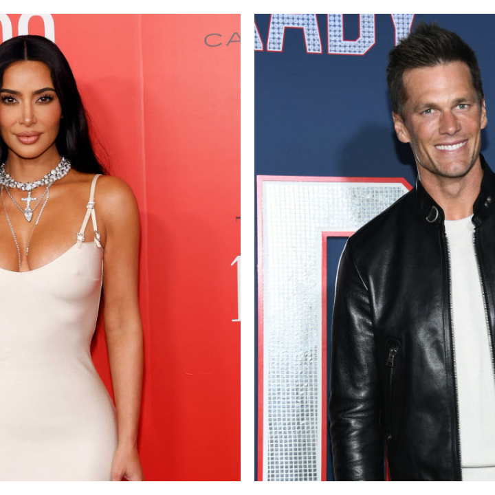 Kim Kardashian & Tom Brady Have Been 'In Touch' But Are 'Just Friends'