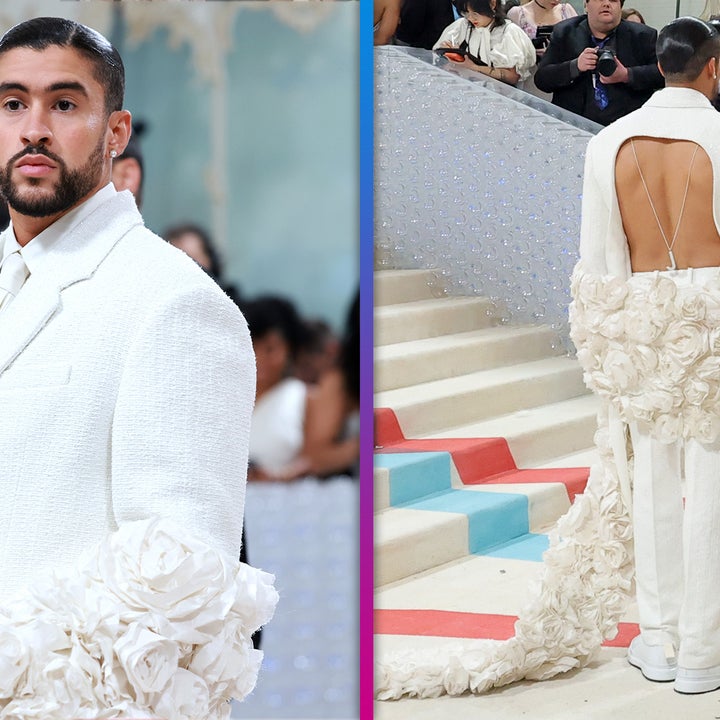 Bad Bunny Goes Backless With Statement Sleeves at 2023 Met Gala