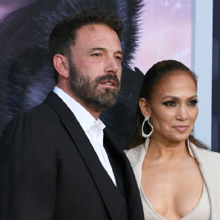 Jennifer Lopez and Ben Affleck Share a Kiss at 'The Mother' Premiere