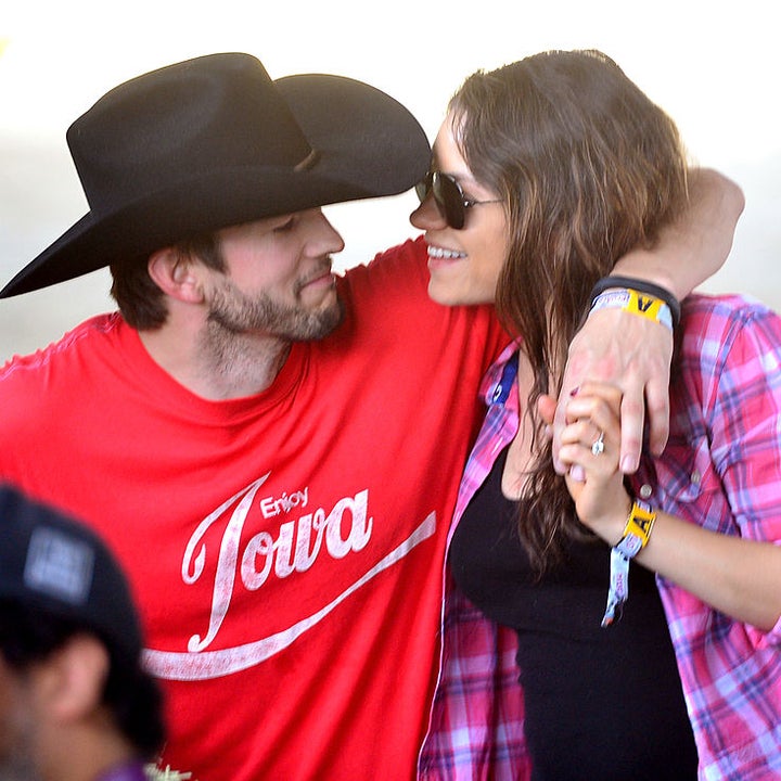Inside Ashton Kutcher and Mila Kunis' Date at Stagecoach Festival