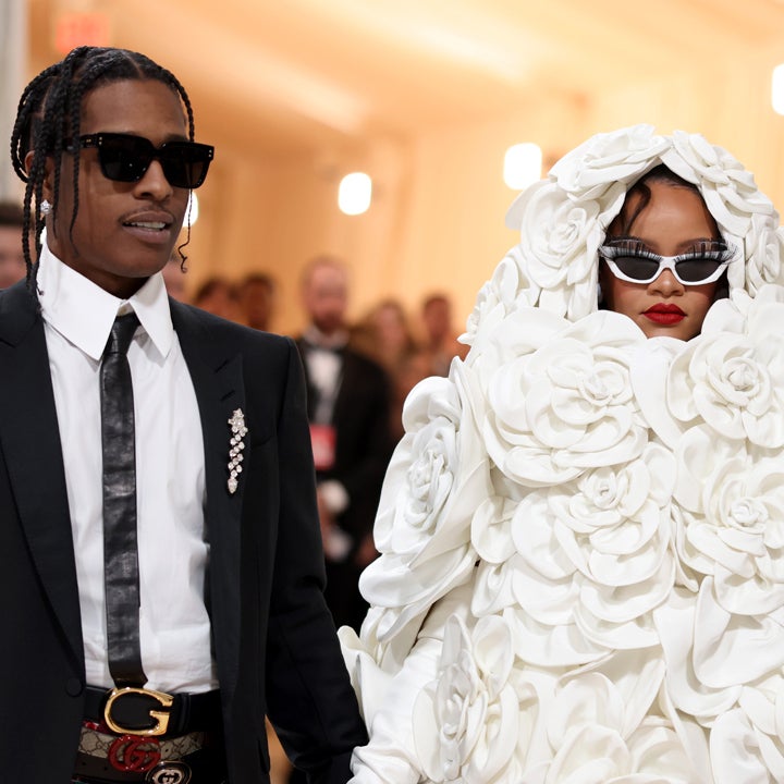 Pregnant Rihanna Stuns at Met Gala Alongside A$AP Rocky