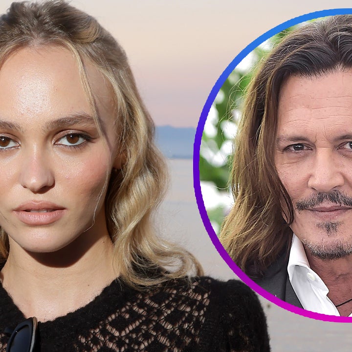 Lily-Rose Depp Reacts to Dad Johnny Depp's Standing Ovation at Cannes 
