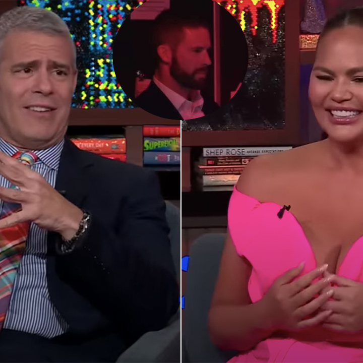 Andy Cohen Calls Chrissy Teigen's Bodyguard 'So Hot': See His Reaction