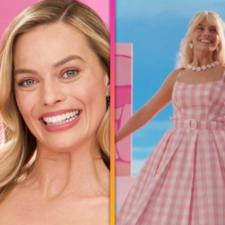 Watch The 'Barbie' Cast Freak Out Over Seeing Their Own Dolls