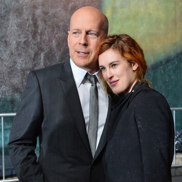 Rumer Willis Shares Touching Pic of Dad Bruce Willis Holding Her Baby