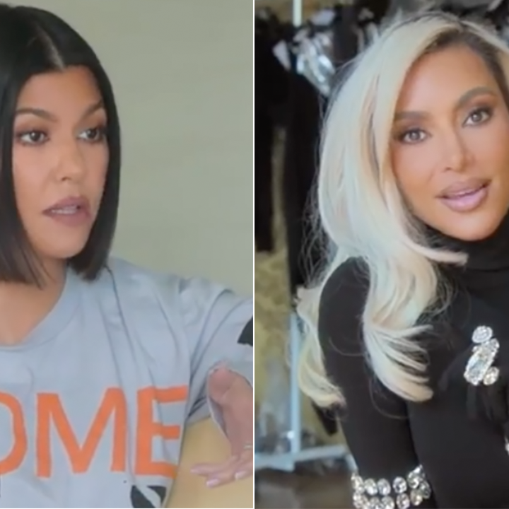 Kim Kardashian Channels Kourtney Kardashian With New Bob Haircut