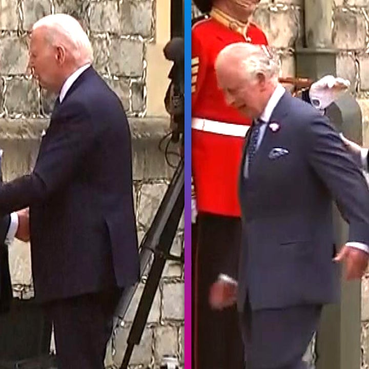 How King Charles Feels About Joe Biden Touching His Back During Visit