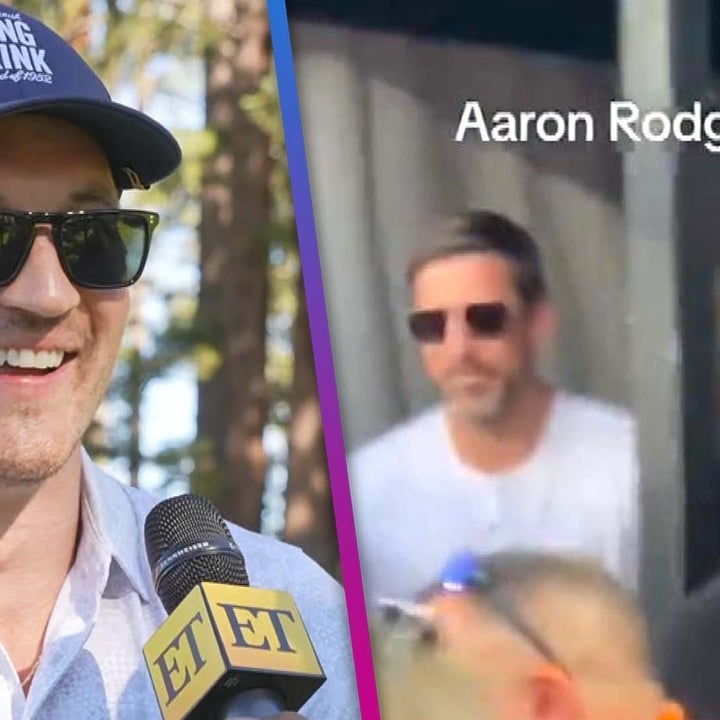 Miles Teller, Aaron Rodgers Talk Viral Dance at Taylor Swift Concert