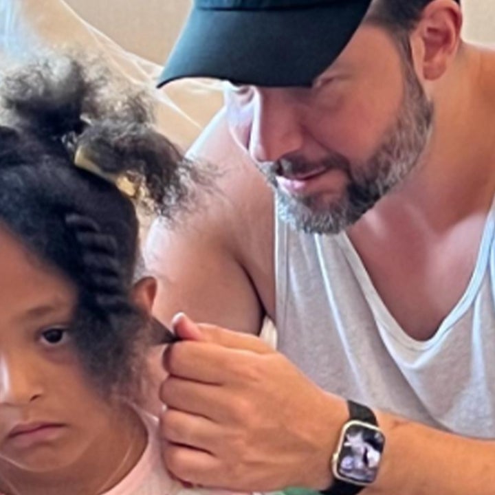 Serena Williams’ Daughter Olympia is Not Impressed by Dad Doing Her Hair