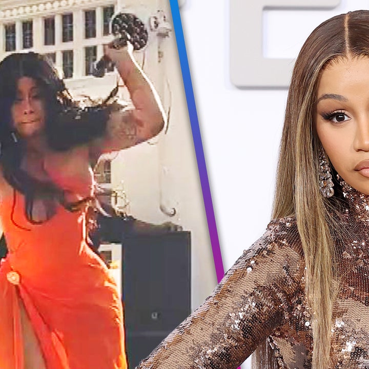 Cardi B Concertgoer Reports Rapper for Battery After Mic Incident