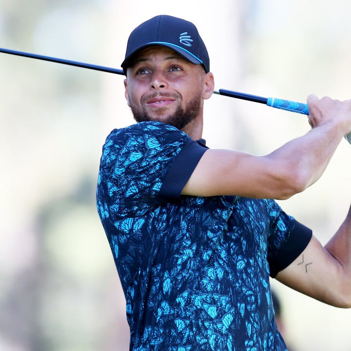 Steph Curry Runs Wild After Sinking Hole-In-One at Golf Tournament