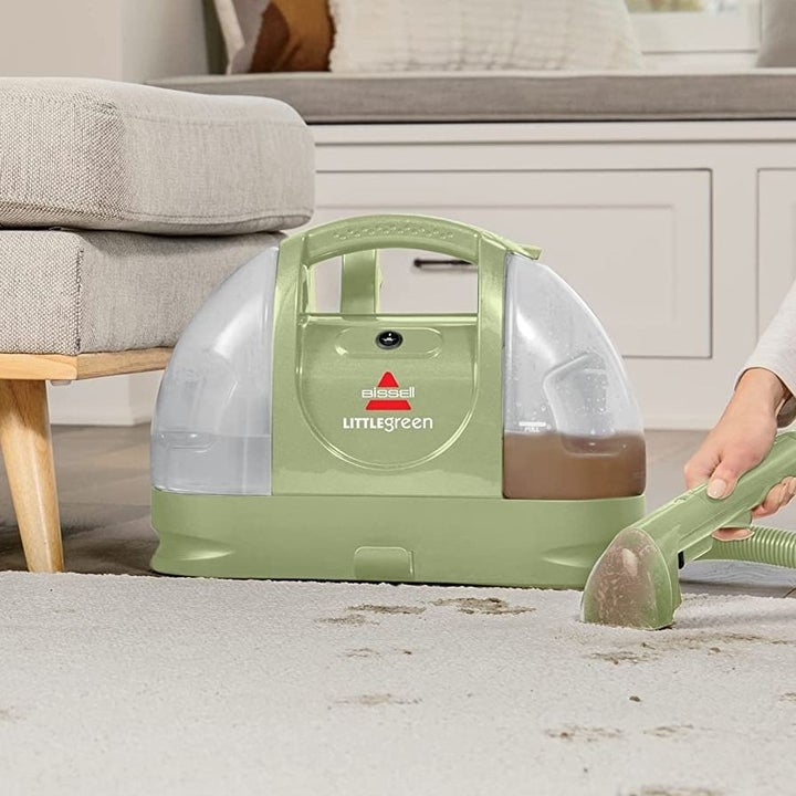 The Viral Bissell Little Green Carpet Cleaner Is On Sale for Under $90