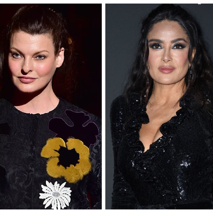 Linda Evangelista's Rare Comments About Co-Parenting With Salma Hayek