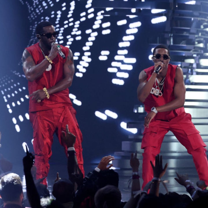 Diddy and Son King Combs Dedicate VMAs Performance to Kim Porter
