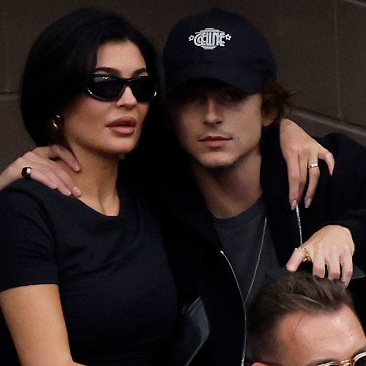 Kylie Jenner and Timothée Chalamet Kiss at the US Open: Pics!