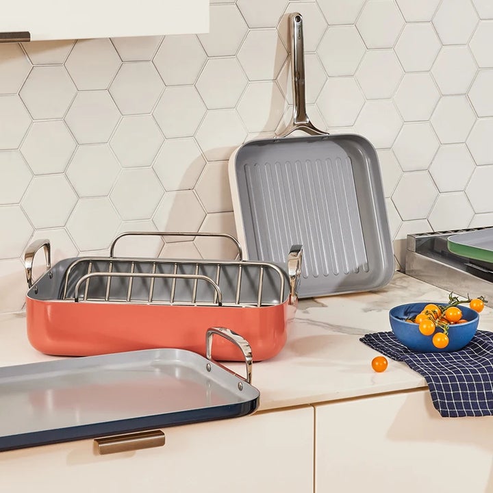 Caraway Just Launched A New Angle on Cookware: Shop Caraway Squareware