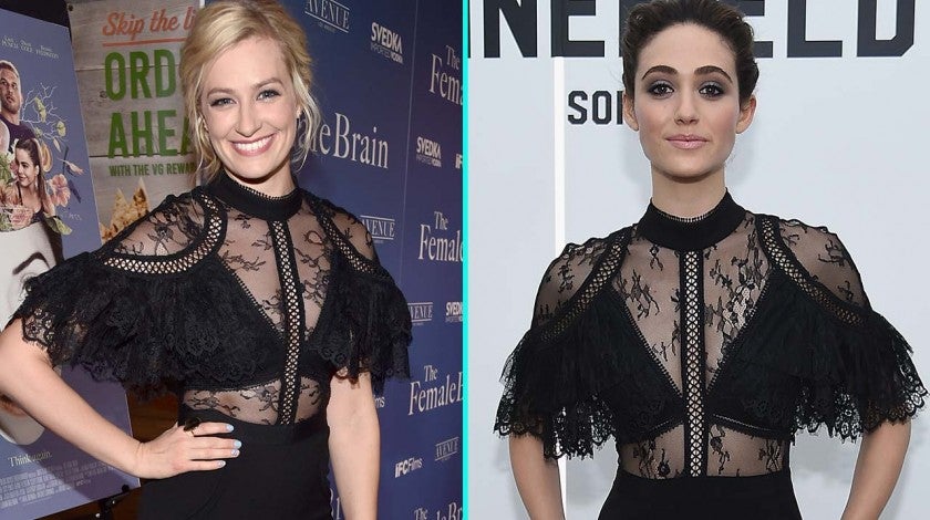 Beth Behrs and Emmy Rossum