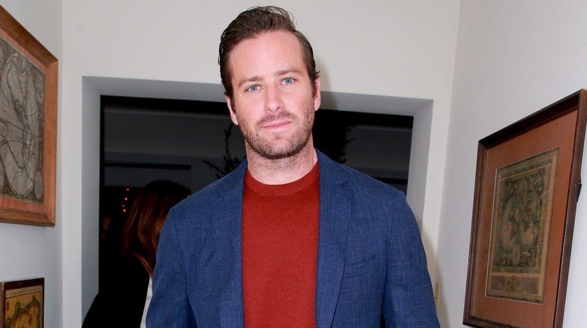 Armie Hammer at Call Me By Your Name event