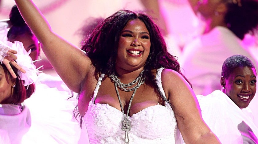 Lizzo performs in 2019 bet awards