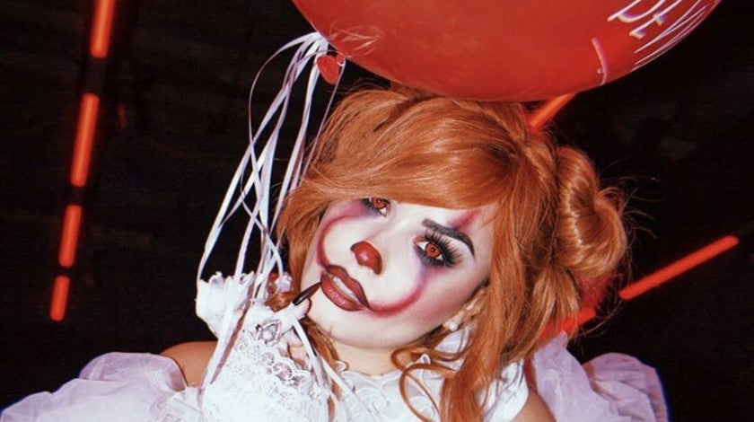 Demi Lovato as pennywise - halloween 2019