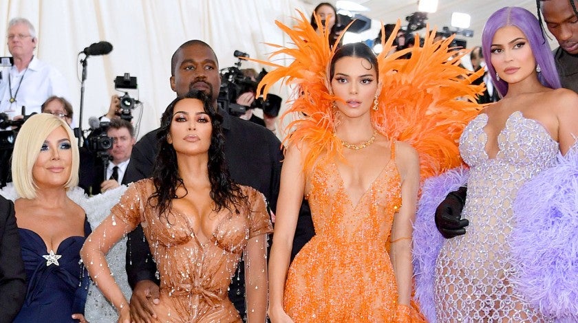 Kris Jenner, Kim Kardashian West, Kendall Jenner, Kylie Jenner at met gala 2019