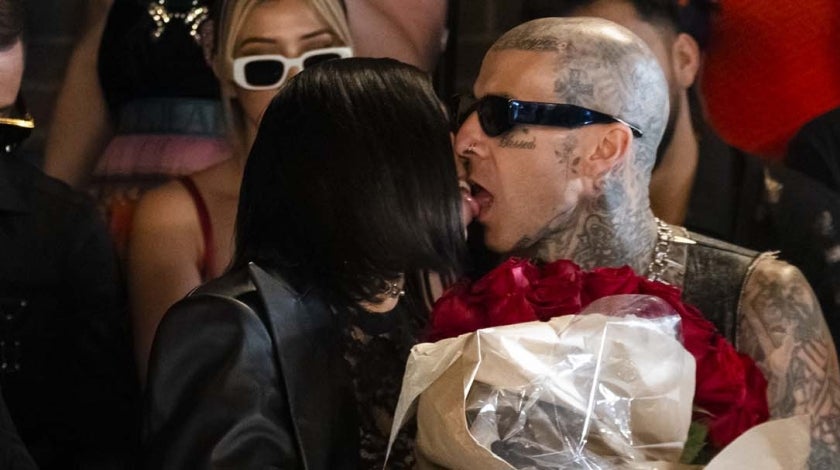 Kourtney Kardashian Travis Barker