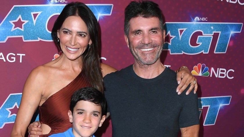 Lauren Silverman, Eric Cowell and Simon Cowell